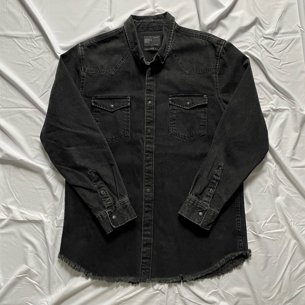 Zara denim shirt